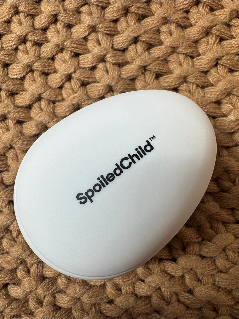 NEW SpoiledChild Pocket Styling Hair Brush Scalp Massage Travel Portable - White - Picture 3 of 7
